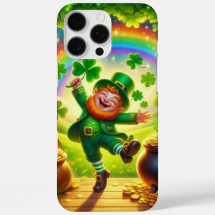 Coque iPhone 16 Pro Max Mignon lutin magique de la Saint-Patrick