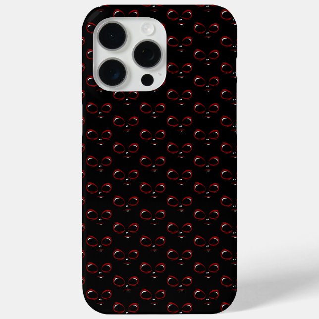 Coques Case-Mate iPhone Mignon monstre visage ovni  (Verso)