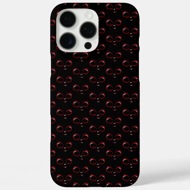 Coques Case-Mate iPhone Mignon monstre visage ovni  (Verso)