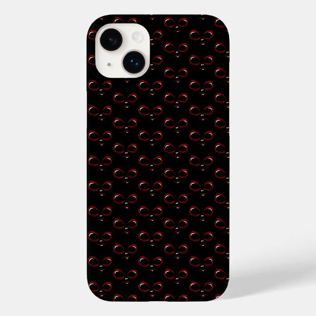 Coques Case-Mate iPhone Mignon monstre visage ovni  (Verso)