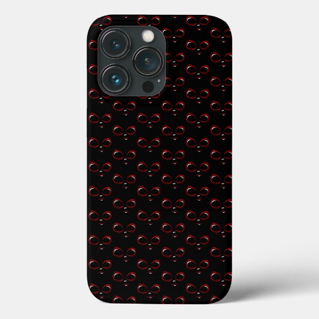 Coques Case-Mate iPhone Mignon monstre visage ovni  (Verso)