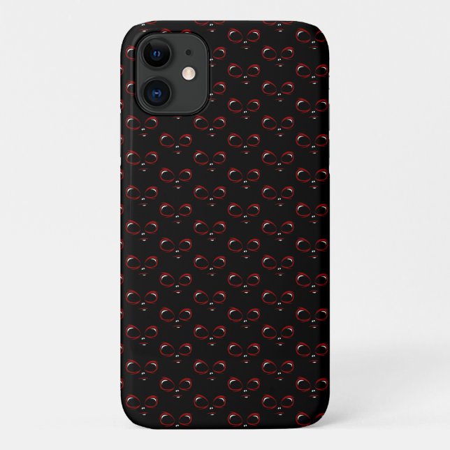 Coques Case-Mate iPhone Mignon monstre visage ovni  (Dos)