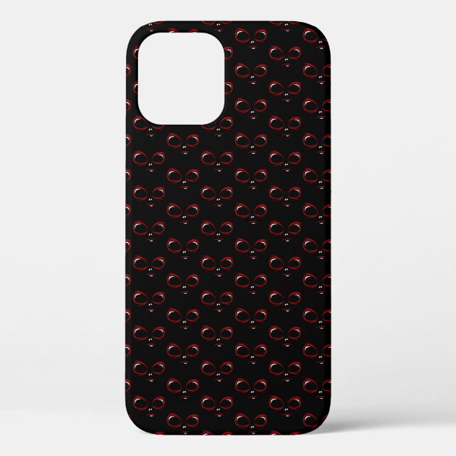 Coques Case-Mate iPhone Mignon monstre visage ovni  (Verso)