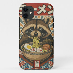 Case-Mate iPhone Case Mignon Rétro Vintage Japonais Slurpant Ramen Raton