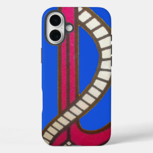 Coque Pour iPhone 16 Plus mignon Retro Vintage Navy Achor.jpg