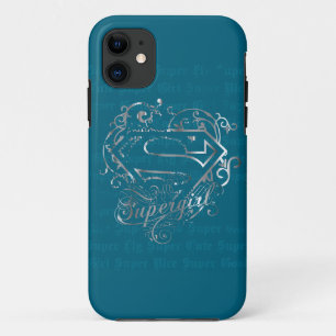 Coque Case-Mate Pour iPhone Mignon superbe de mouche superbe de Supergirl