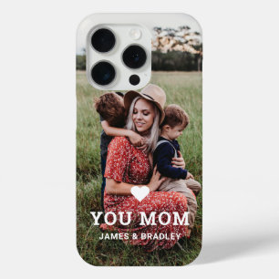 Coque Case-Mate iPhone Mignonne COEUR T'AIME MÈRE Fête des Mères Photo