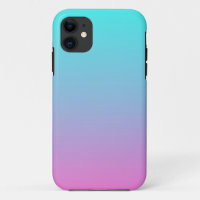 mignonne girly ombre mermaid rose turquoise aqua b