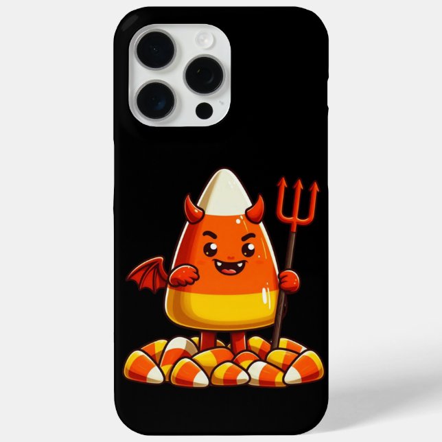 Coques Case-Mate iPhone Mignonne Halloween monstre de maïs bonbon (Verso)