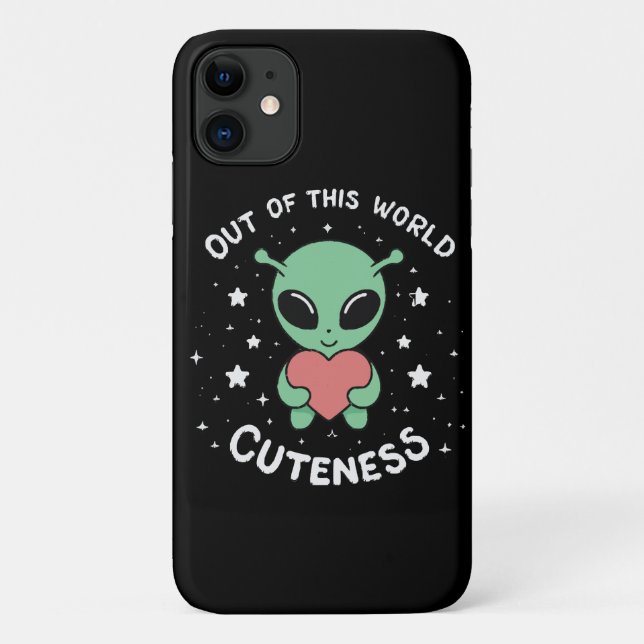 Coques Case-Mate iPhone Mignonne Hors De Ce Monde (Dos)