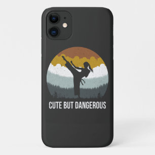 Case-Mate iPhone Case Mignonne mais dangereuse - Karate Taekwondo Karate