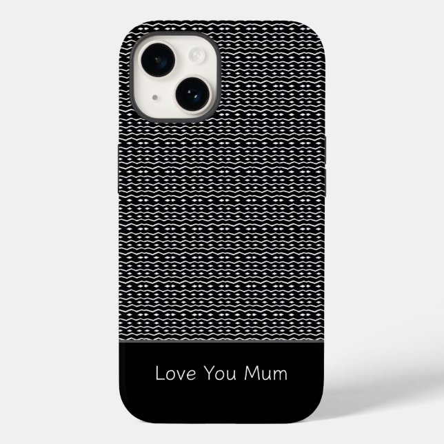 Coques Case-Mate iPhone Mignonne Motif d'art ethnique africain (Verso)