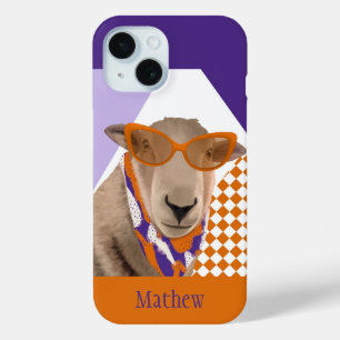 Coque Case-Mate iPhone Mignonne Mouton Avec Lunettes