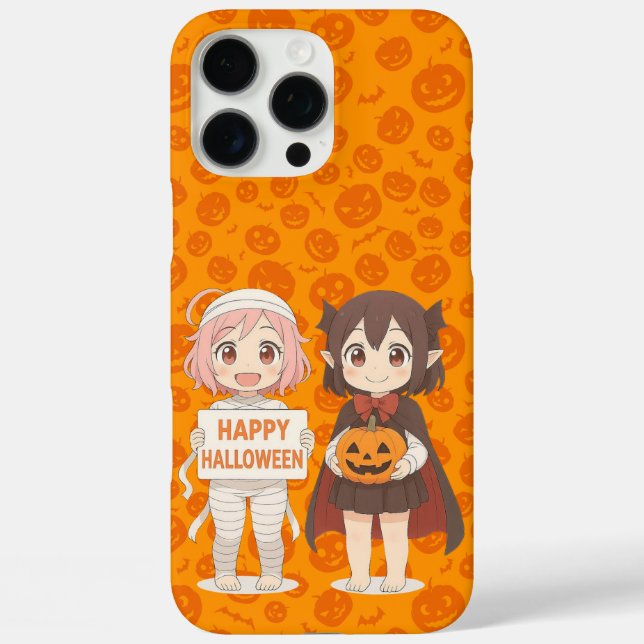 Coques Case-Mate iPhone mignonne mummy & vampire filles (Verso)