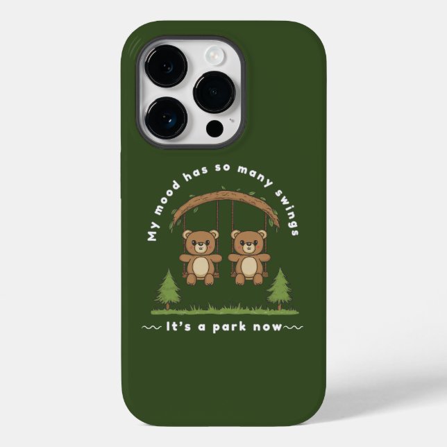 Coques Case-Mate iPhone Mignons Ambiance drôle swing (Verso)