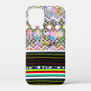 Case-Mate iPhone Case Mignons motifs tribaux aztèques colorés