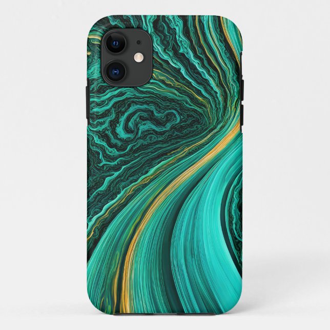 Coques Case-Mate iPhone "Mijas" Couches de saphir et de soleil (Dos)