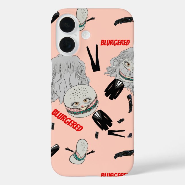 Coques Case-Mate iPhone Mikitiez blonde cheveux pincé blur costume cravate (Verso)