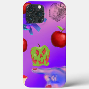 Case-Mate iPhone Case Mikitiez crâne rouge toxique pomme vegan été