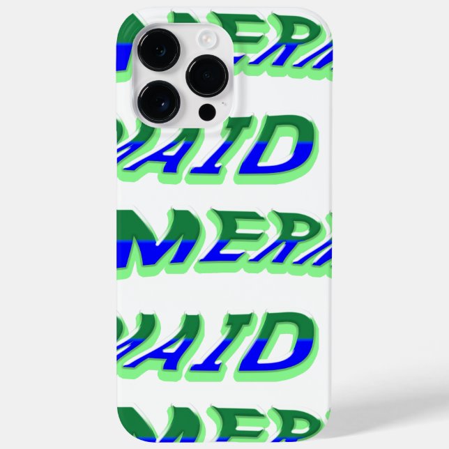 Coques Case-Mate iPhone Mikitiez océanique sirène venus bleu mer (Verso)