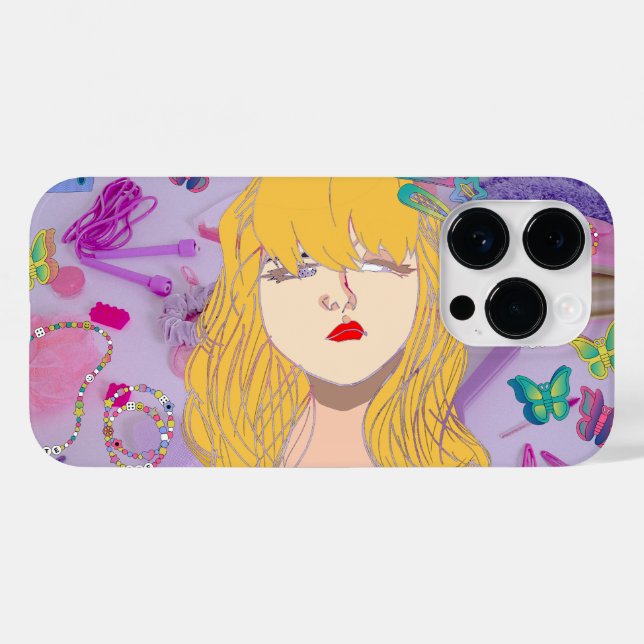 Coques Case-Mate iPhone Mikitiez première soirée cinéma poupée princesse é (Verso (horizontal))