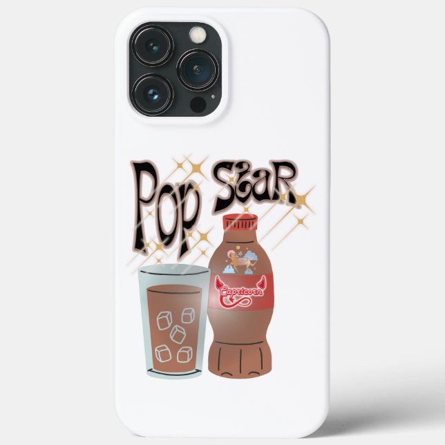 Coques Case-Mate iPhone Mikitiez red capricorn cola pop star (Verso)