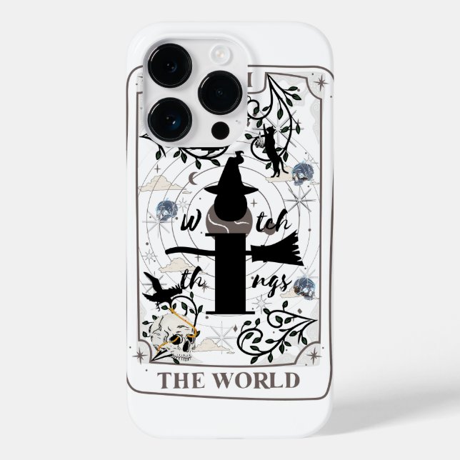 Coques Case-Mate iPhone Mikitiez simple sorcière sorcière sorcière tarotca (Verso)