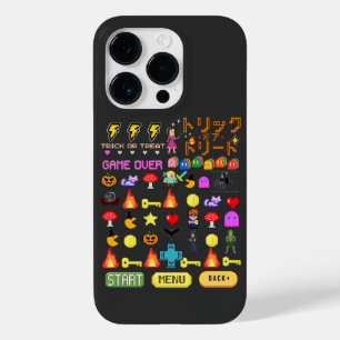 Coque Case-Mate iPhone Mikitiez vidéo pixel halloween chauve-souris éffra