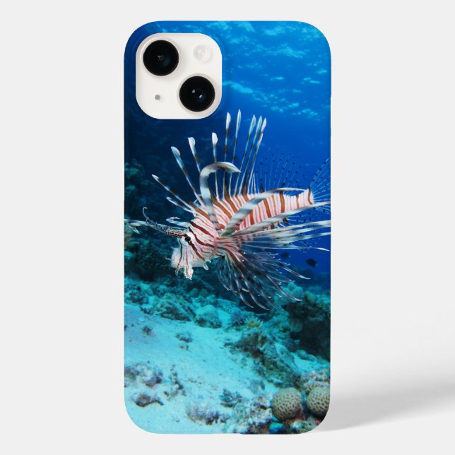 Coques Case-Mate iPhone Miles de poissons-lions ou de ptérois, poissons de (Verso)