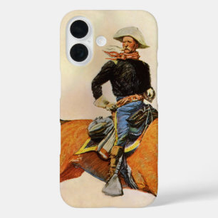 Coque Pour iPhone 16 Militaire Vintage, Un Officier de Cavalerie par Re
