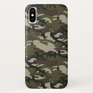Etui iPhone Case-Mate Militaires de Camo de région boisée