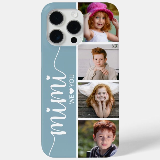 Coques Case-Mate iPhone Mimi 4 Photo (Verso)