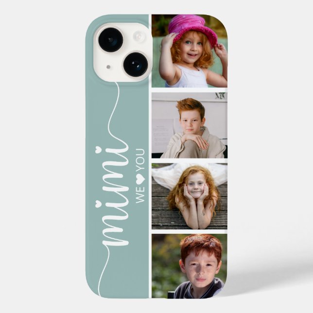 Coques Case-Mate iPhone Mimi 4 Photo (Verso)