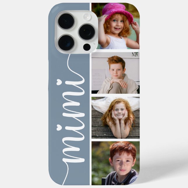 Coques Case-Mate iPhone Mimi 4 Photo (Verso)