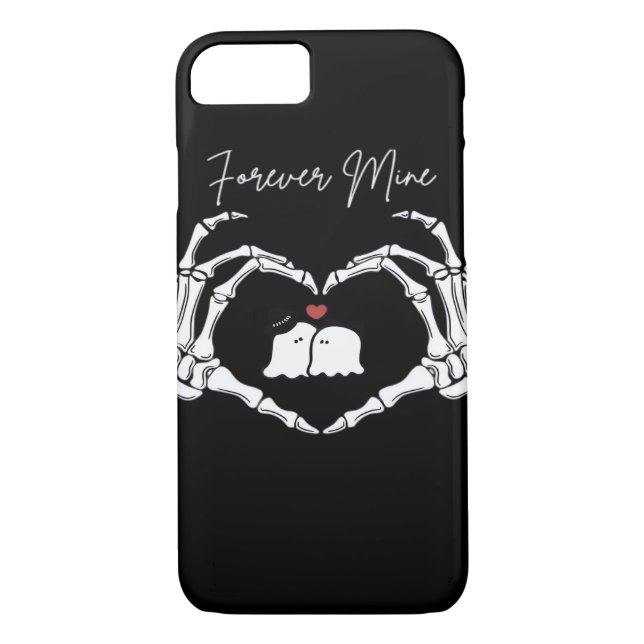 Coques Case-Mate iPhone Mine, Valentines Classic - Squelette Mains Entendr (Dos)