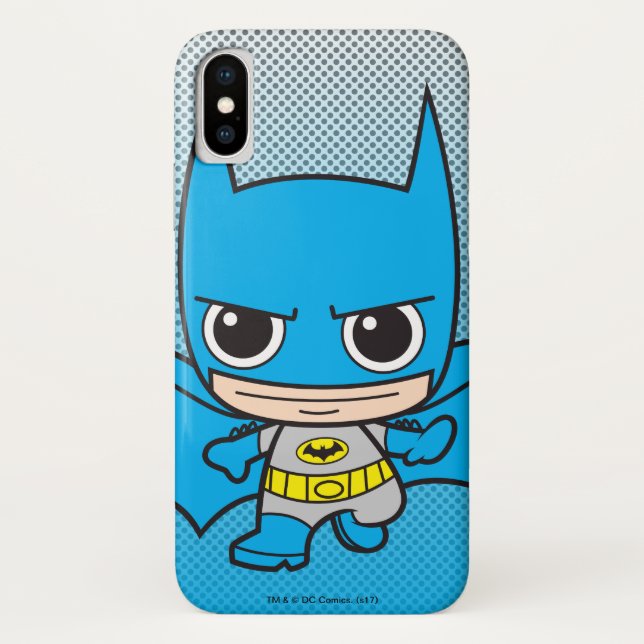 Coques Case-Mate iPhone Mini Batman en cours d'exécution (Dos)