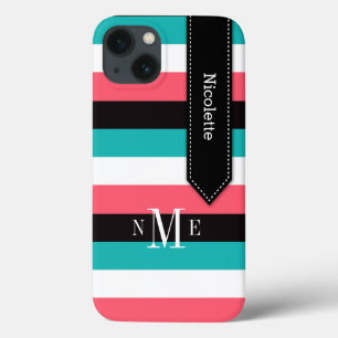 Etui iPhone Case-Mate Mini boîtier iPad Tracées Turquoise, Noir, Cor