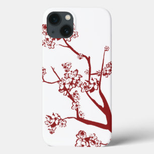 Coque Case-Mate iPhone Mini boîtier Red Cherry Blossom