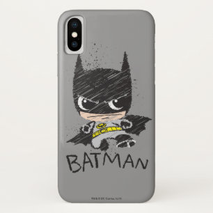 Coques Pour iPhone Mini classique Batman Sketch