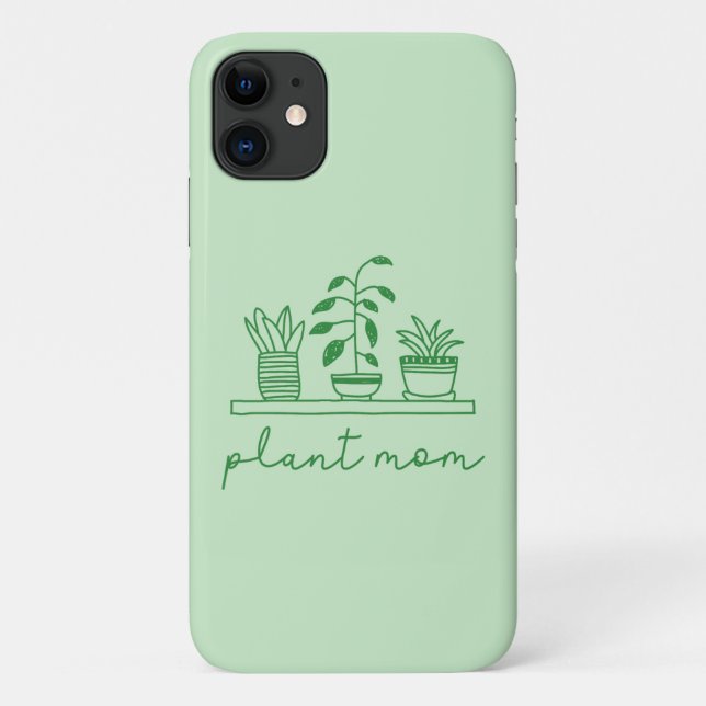 Coques Case-Mate iPhone Mini Plante Maman mignonne Plante (Dos)