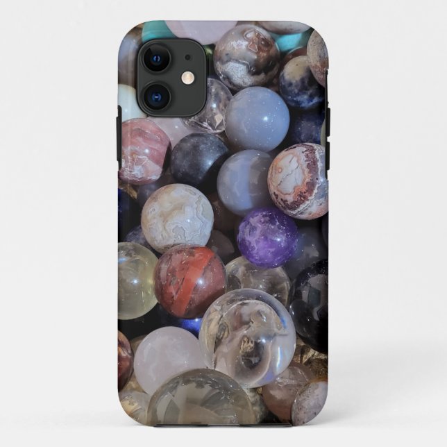 Coques Case-Mate iPhone Mini sphères cristallines (Dos)
