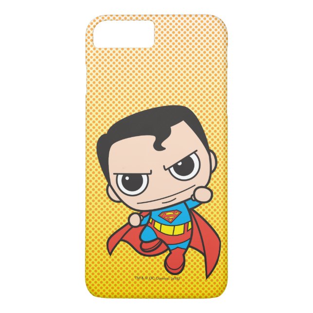 Coques Case-Mate iPhone Mini Superman Flying 2 (Dos)