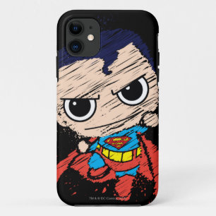 Coque iPhone 11 Mini Superman Sketch - Vol