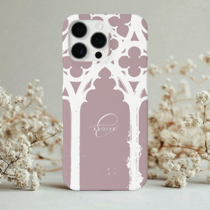 Coque iPhone 16 Pro Max Minimal Chic Classique Arches Gothiques Typographi