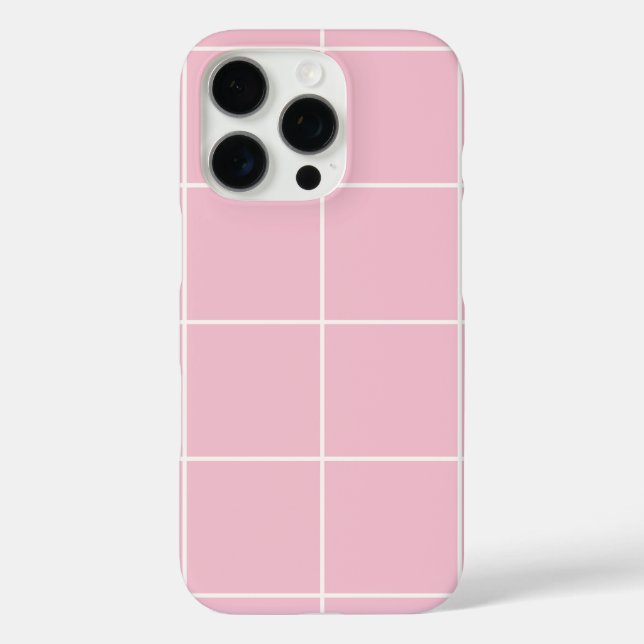 Coques Case-Mate iPhone Minimal Color Grid Check Pattern (Verso)