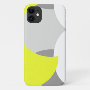 Case-Mate iPhone Case minimalisme d'art Abstrait iPhone gris jaune 11 Co