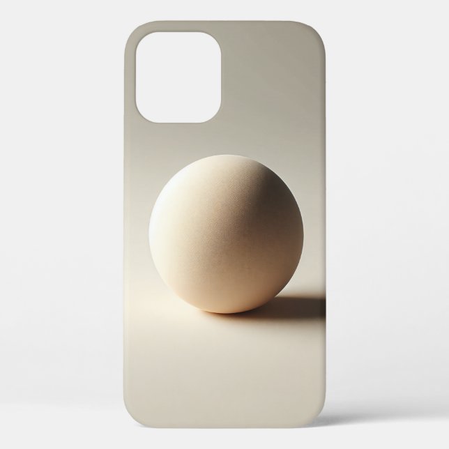Coques Case-Mate iPhone Minimalist Soft Texture Sphere - Modern Aesthetic  (Verso)