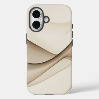Coque Pour iPhone 16 Minimaliste | Délicat croquis feuille et branche