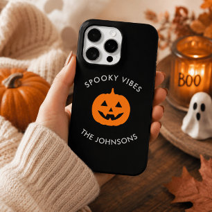 Coque Case-Mate iPhone Minimaliste des vibrations effrayantes – Halloween