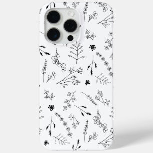 Coque Case-Mate iPhone Minimaliste moderne tendance botanique simple